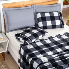 Jogo de Cama Dolce Vita Casal 04 Peças Micropercal 200 Fios - Bia Enxo