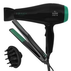 Kit Prancha e Secador de Cabelo Babosa 127V