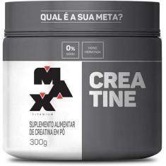 Creatina Max Titanium 300g Pura Monohidratada
