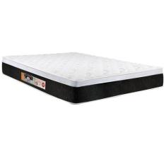 Colchão Casal Espuma D45 Black White AIR Euro Pillow (138x188x23) - Ca