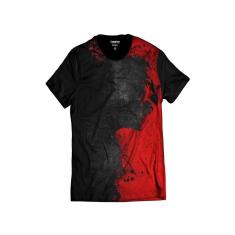 Camiseta Drácula Vampiro Sangue Blood-Masculino