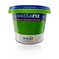 Massa F12 para Calafetar Madeira 400g Imbuia