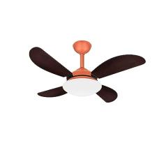 Ventilador Teto Turbo Econômico Fly Cobre 4 Pás Ventax 110V