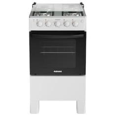 Fogão Itatiaia 4 Bocas Star New Com Mesa em Inox e Acendimento Automático - Branco