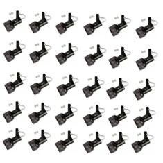 Kit 30 Spot Trilho Perfilado Eletro calha Par20 Bulbo OL1 - Hiperlight