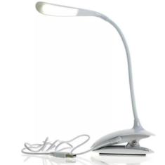 Luminária de Mesa com Garra Led Usb Table Lamp - Importado, Led, Plást