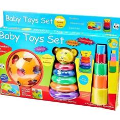 Brinquedo baby toys set educativo didático diversão . - toy king