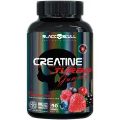 Creatina Gummy Turbo 90 unidades Frutas Vermelhas BlackSkull