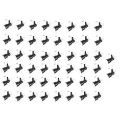 Kit 50 Spot Trilho Perfilado Eletro calha Par20 Bulbo OL4 - Hiperlight