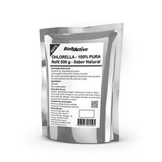 Chlorella (Clorela - Clorella) Pó 100% Pura Refil 500 G Bodyactive
