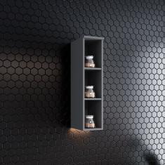 Armário Aéreo Nicho De Cozinha 20 Cm Amy Casa 812