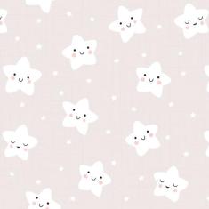 Papel de Parede Estrelas para Quarto Infantil 2,70x0,57m - Quartinhos