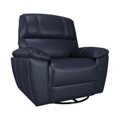 Poltrona do Papai Reclinável Giratória Armênia Glider Mecânico Couro A