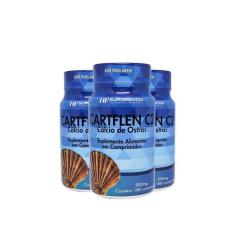 3x CARTFLEN C2 CALCIO DE OSTRAS 180 CPS HF SUPLEMENTOS - HF SUPLEMENTS