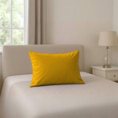 Travesseiro Hospitalar: Capa Impermeável + Refil de Espuma - Coloridas