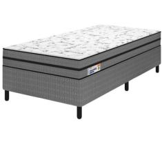 Cama Box Solteiro D33 88x188x56 Ortovip Plumatex