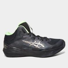 Tênis Asics Nova Flow 2 Masculino, Preto, Verde, 39