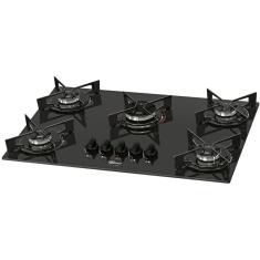 Cooktop 5 Bocas Fit Line Fischer Preto