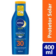 Protetor Solar Nivea Sun Protect & Hidrata FPS 30 Loção 400ml