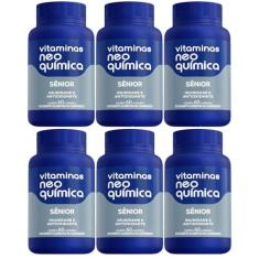 Kit 6 Suplemento Vitamínico Sênior 60 Cápsulas - Neo Química