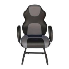 Cadeira Gamer Interlocutor Linha Gamer Racing Cinza