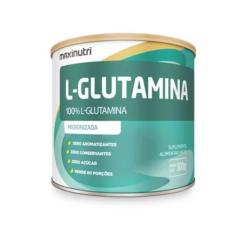 L-Glutamina 100% Pura Em Pó 300G - Maxinutri