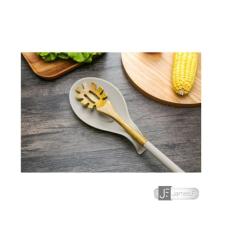 Descanso para Colher James.F de Silicone Cinza