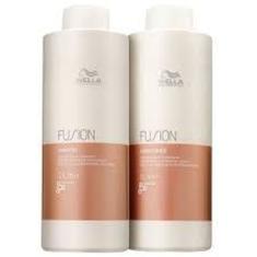 Wella Fusion Kit Shampoo 1 Litro e Condicionador 1 Litro