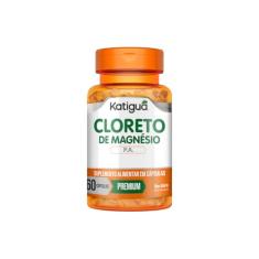 Katiguá, Cloreto de Magnésio P.A., Sem sabor, 60 Cápsulas rígidas • 30 doses, Laranja