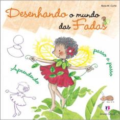 Livro Desenhando O Mundo Das Fadas - Laranja