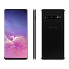 Smartphone Samsung Galaxy S10 128GB Preto 4G - 8GB RAM Tela 6,1 Câm. T
