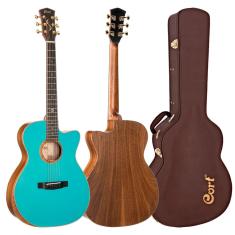 Violão Cort Blue Moon Edited Limited Korea Al Solid Tbs W/Case