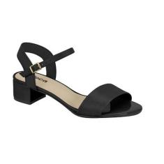 Sandalia Salto Baixo Feminina Moleca 5259.805.9569., 35, Preto