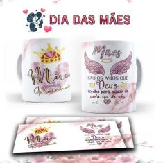 Caneca de polímero Dia das Mães - Modelo S