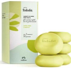 Natura Tododia Sabonete Capim Limão e Hortelã C/ 5 Unid.
