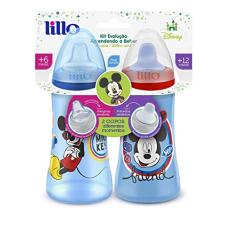 Pack 2 Copos Colors Disney - Lillo, Azul