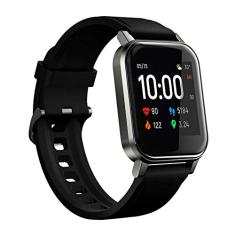 Smartwatch Haylou LS02, Tela 1.4", Bluetooth 5, Preto - Versão Global