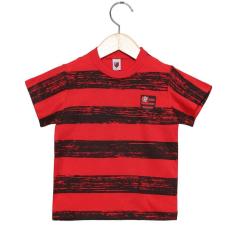 Camiseta Bebê Flamengo Listras Revedor