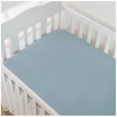 Lençol Para Berço Americano De Malha 100% Algodão Com Elastico Fio 30/
