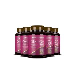 5X Omega 3 6 9 Mulher Hf Suplementos 120Caps