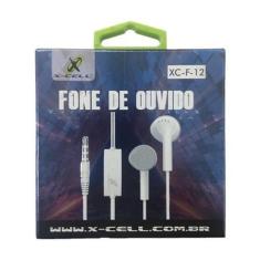 Fone De Ouvido Com Microfone Estéreo X-Cell P2 3.5Mm Xc-F-12