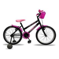 Bicicleta Infantil Feminina Com Rodinha Aro 20 Jullie Mod 2023