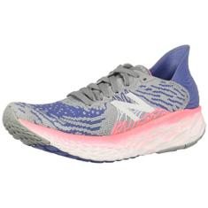 New Balance Fresh Foam 1080 V10 Tênis de corrida feminino, Steel/Magnetic Blue, 6