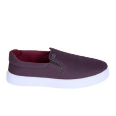 Tênis Trajado Boots Iate Slip On Casual Masculino-Masculino