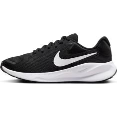 NIKE Tênis feminino, Preto, branco, 36