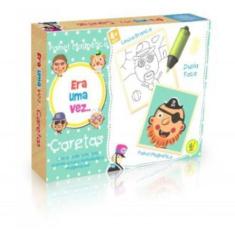 Painel Magnético Era Uma Vez...Caretas Brinquedo Educativo - Bate Bumb