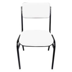 Cadeira Empilhável Para Auditórios Linha Hotel Smart Branco