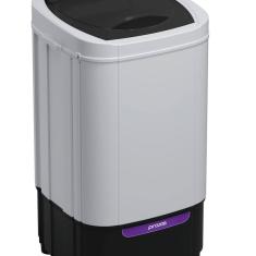 Lavadora Praxis 6kg sem Dreno - 220v Branco e Preto