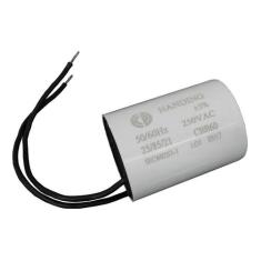 Capacitor de Partida 25uf 250vac Motor Portão Eletrônico Ppa Rossi Rcg