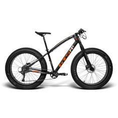 Bicicleta GTS Fat Bike Aro 26 com Freio a Disco Hidráulico 9 Marchas e Garfo Rígido | GTS M1 I-Vtec-Unissex